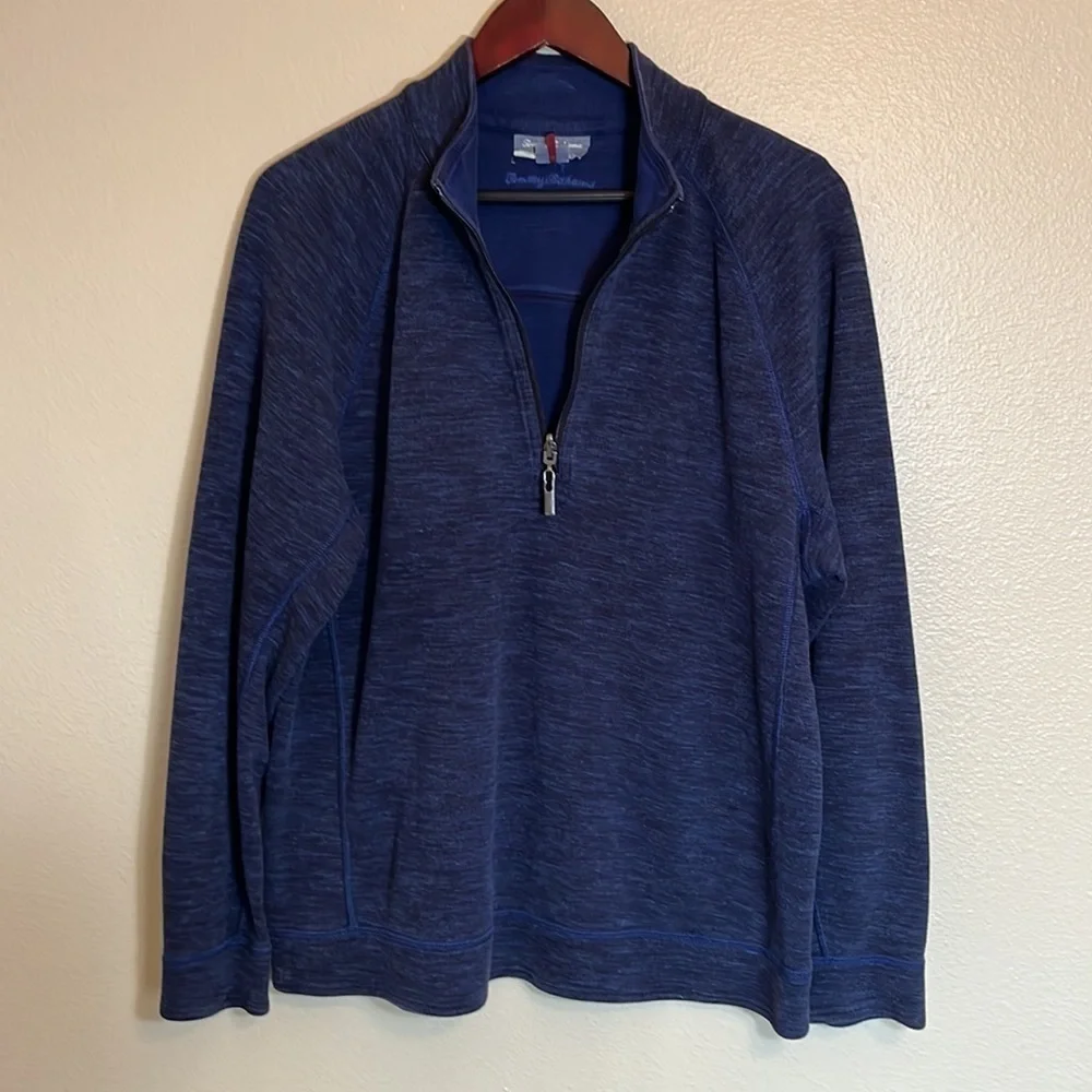 Tommy Bahamas Blue Pullover